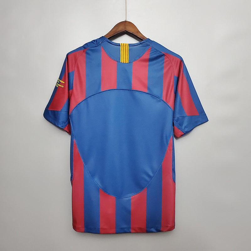 Camisa Barcelona Home 2005/06 - Retrô Nike Masculina - Listrada