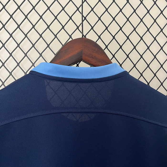 Camisa Manchester City Away 2015/16 - Retrô Nike Masculino - Azul