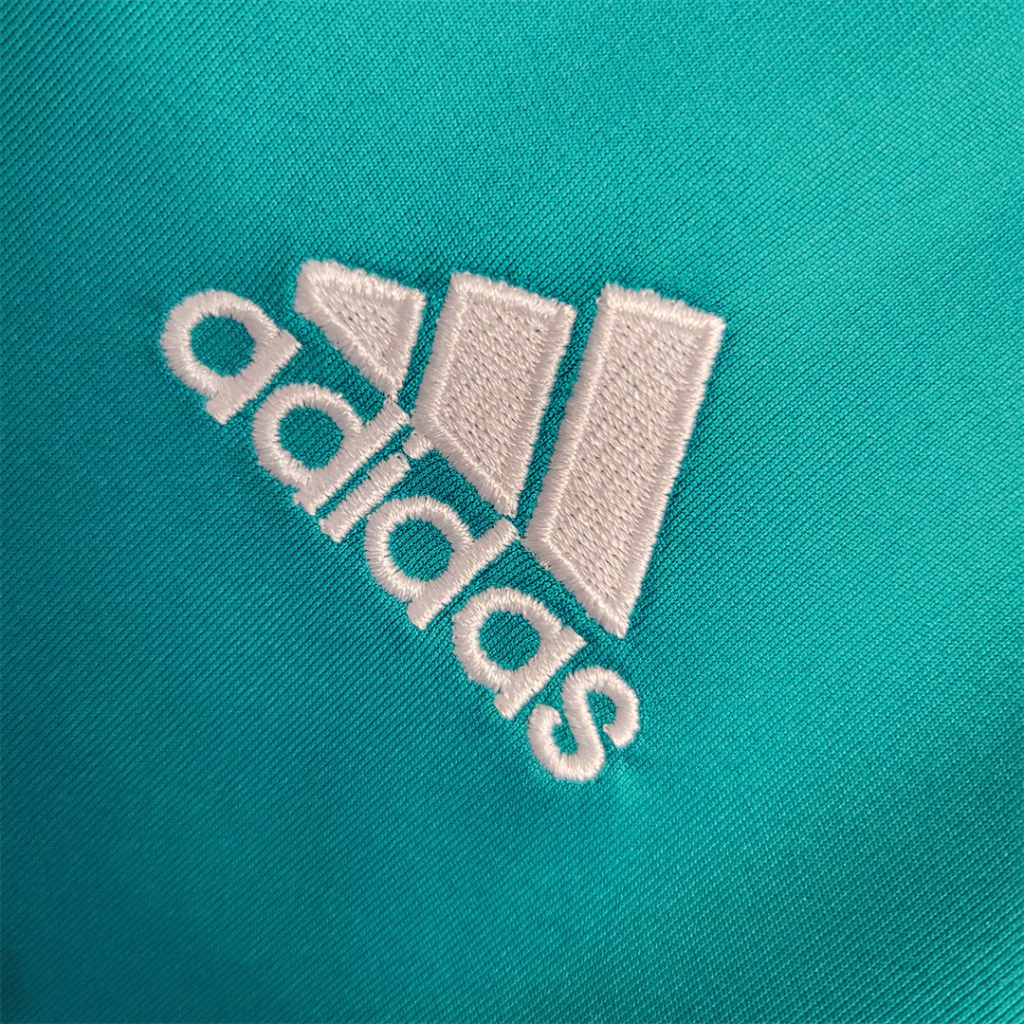Camisa Real Madrid Third 2017/18 - Retrô Adidas Masculina - Azul