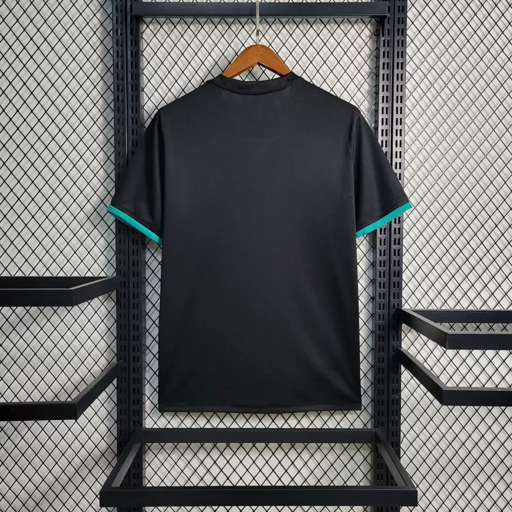 Camisa Real Madrid Away 2017/18 - Retrô Adidas Masculina - Preta