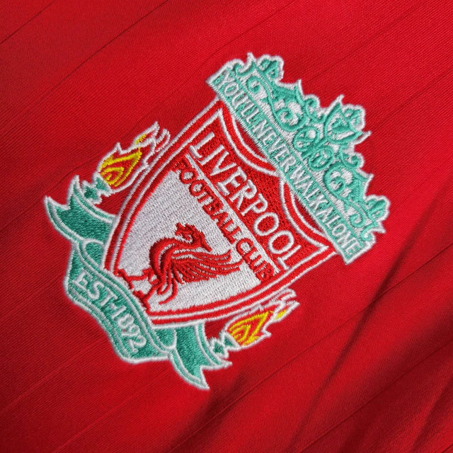 Camisa Liverpool Home 2006/07 - Retrô Adidas Masculino - Vermelho