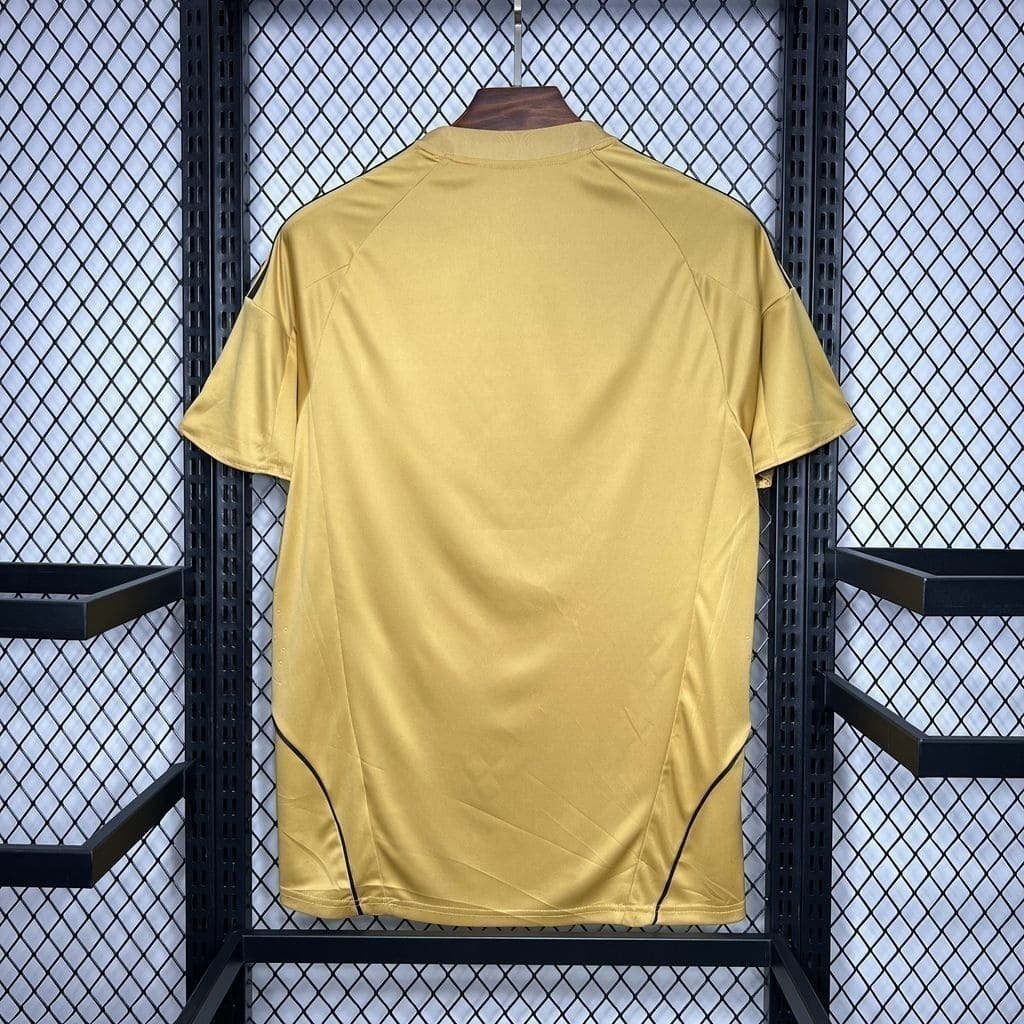 Camisa Espanha Away 2008 - Retrô Adidas Masculino - Dourado