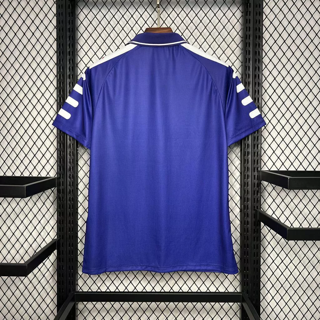 Camisa Fiorentina Home 1998/99 - Retrô Fila Masculino - Roxo e branco
