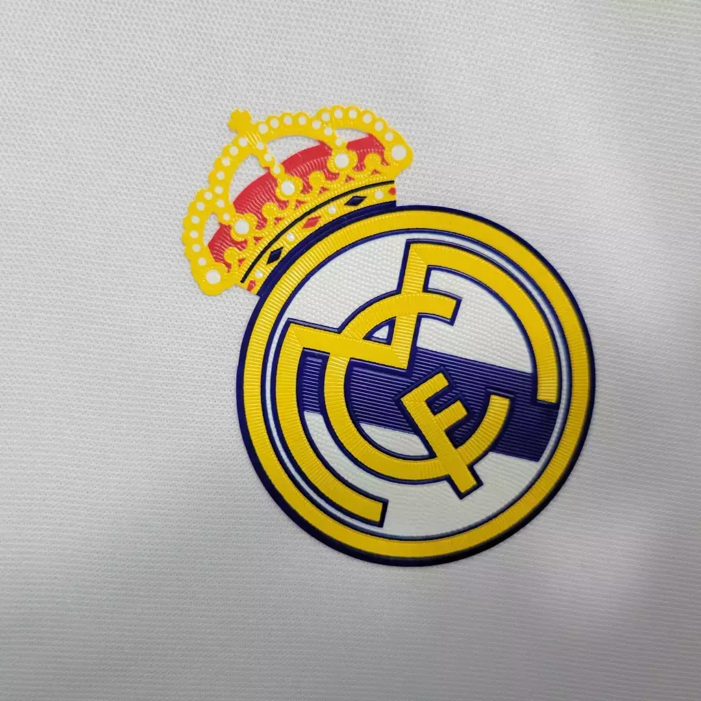 Camisa Real Madrid Home 2016/17 Manga Longa - Retrô Adidas Masculina - Branca