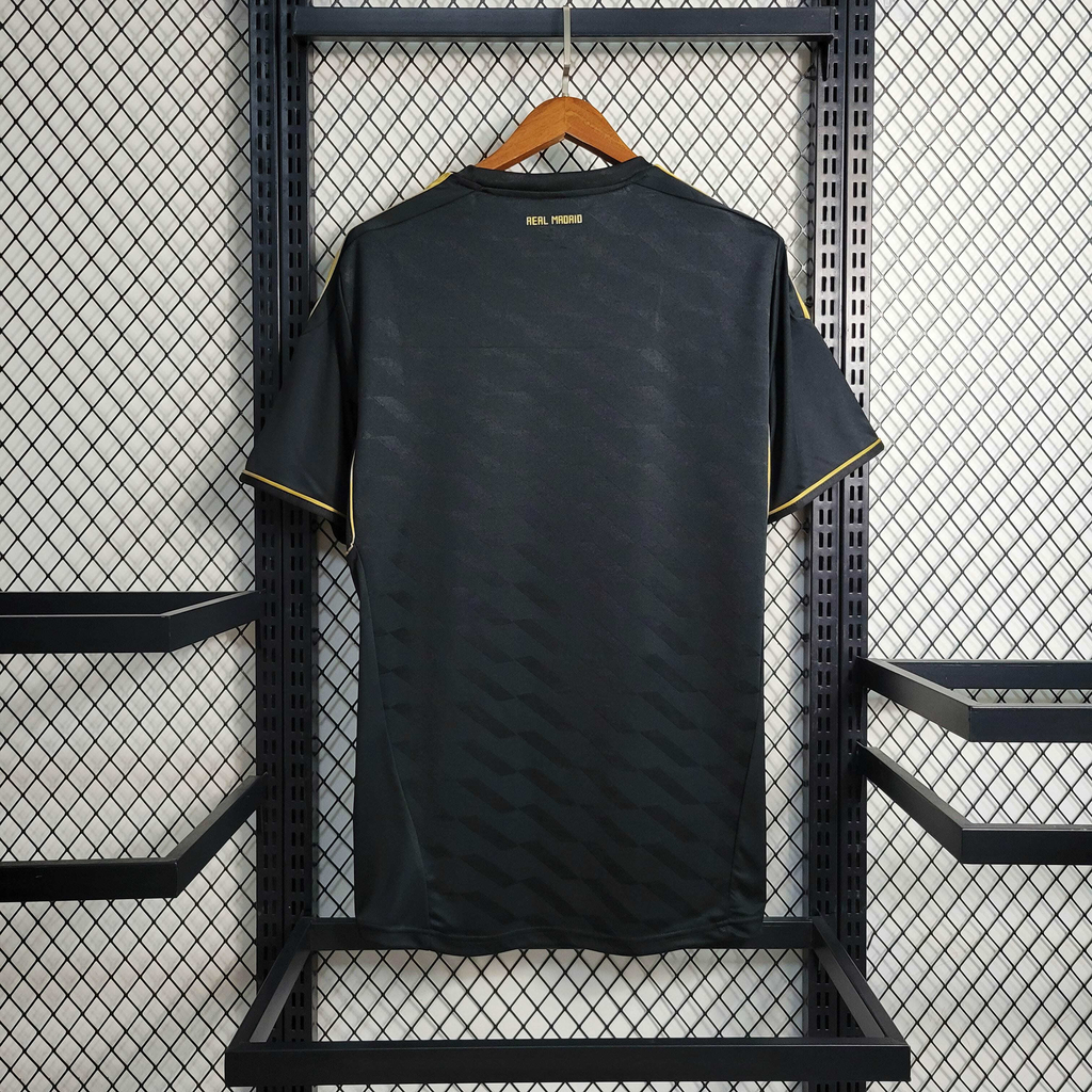 Camisa Real Madrid Away 2011/12 - Retrô Adidas Masculino - Preto
