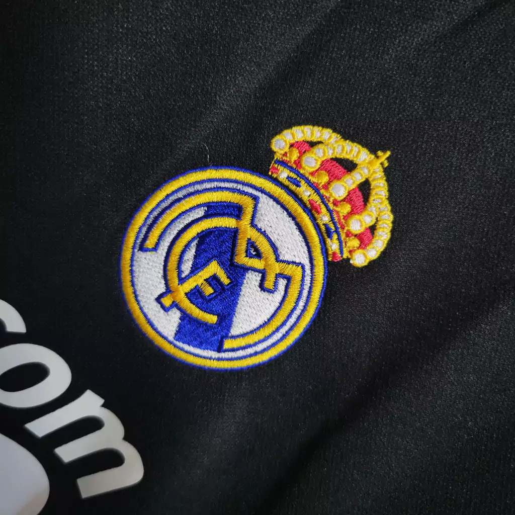 Camisa Real Madrid Third 2008/09 - Retrô Adidas Masculina - Preta