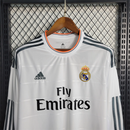 Camisa Real Madrid I Manga Longa 2013/14 - Retrô Adidas