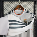 Camisa Real Madrid I Manga Longa 2013/14 - Retrô Adidas