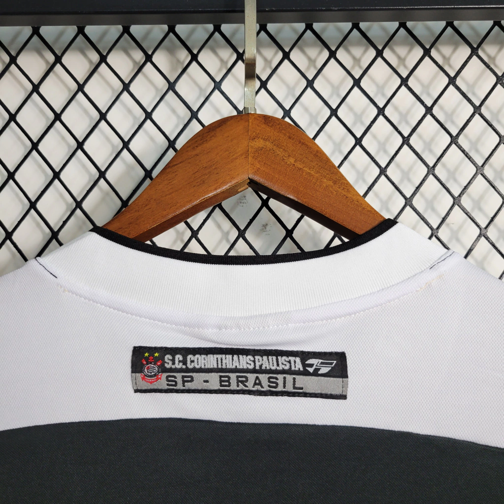 Camisa Corinthians Away Mundial 2000/01 - Retrô Topper Masculino - Preto