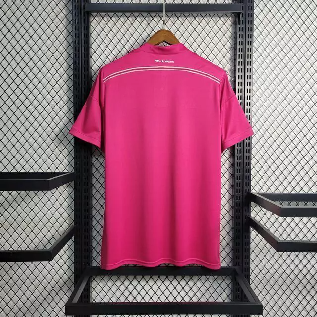 Camisa Real Madrid Away 2014/15 - Retrô Adidas Masculina - Rosa