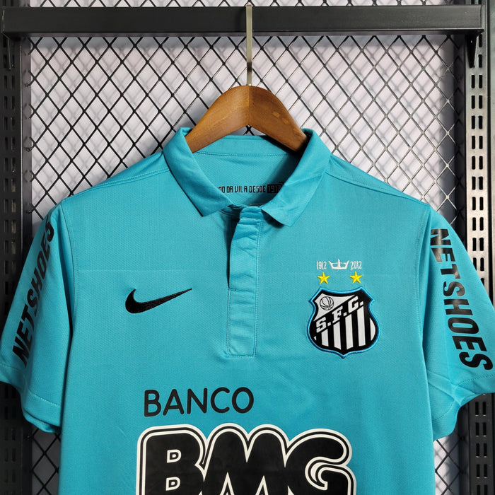 Camisa Santos Third 2012/13 - Retrô Nike Masculino - Azul