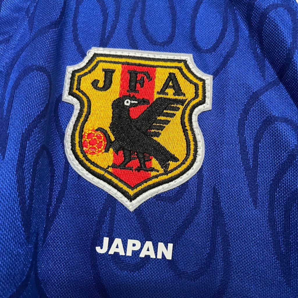 Camisa Japão Home 1998 - Retrô Asics Masculino - Azul