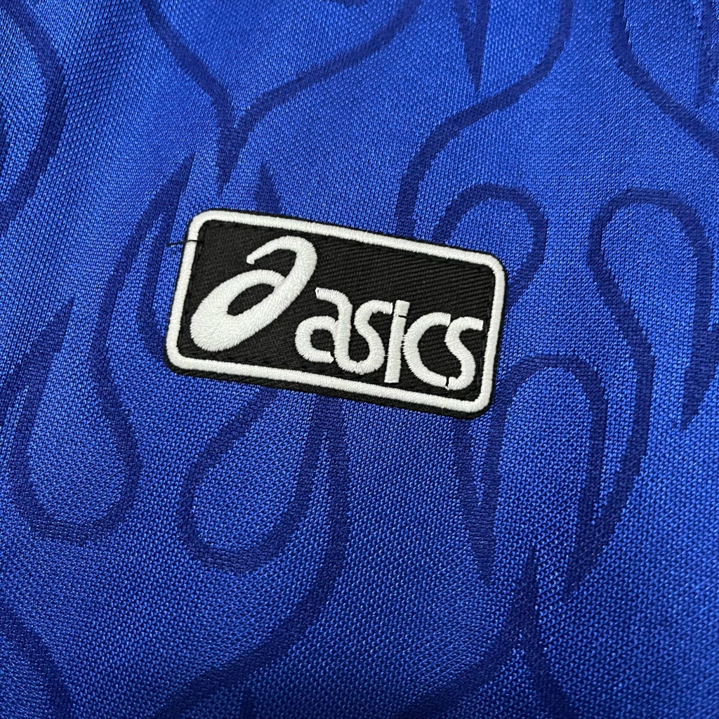 Camisa Japão Home 1998 - Retrô Asics Masculino - Azul