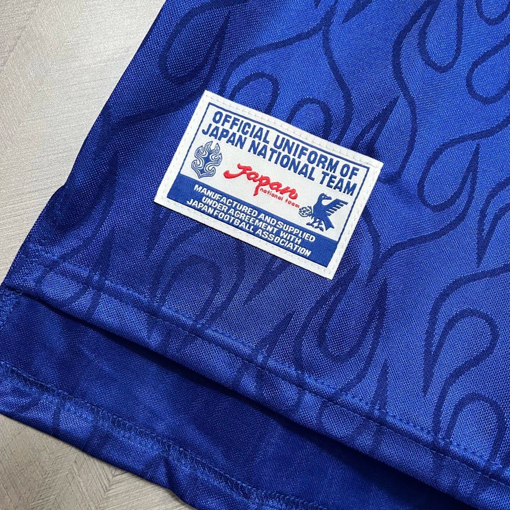 Camisa Japão Home 1998 - Retrô Asics Masculino - Azul