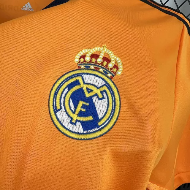 Camisa Real Madrid Third 2013/14 - Retrô Adidas Masculina - Laranja