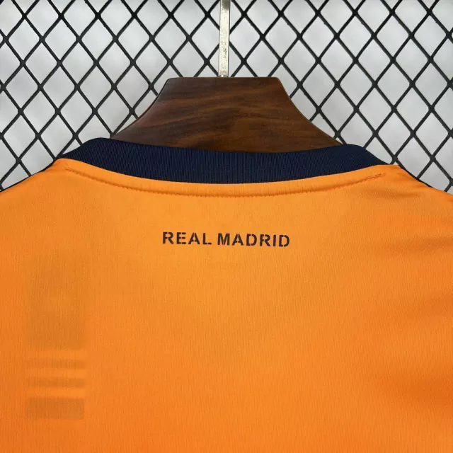 Camisa Real Madrid Third 2013/14 - Retrô Adidas Masculina - Laranja