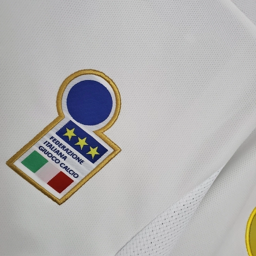 Camisa Itália Away 1996 - Retrô Nike Masculino - Branco