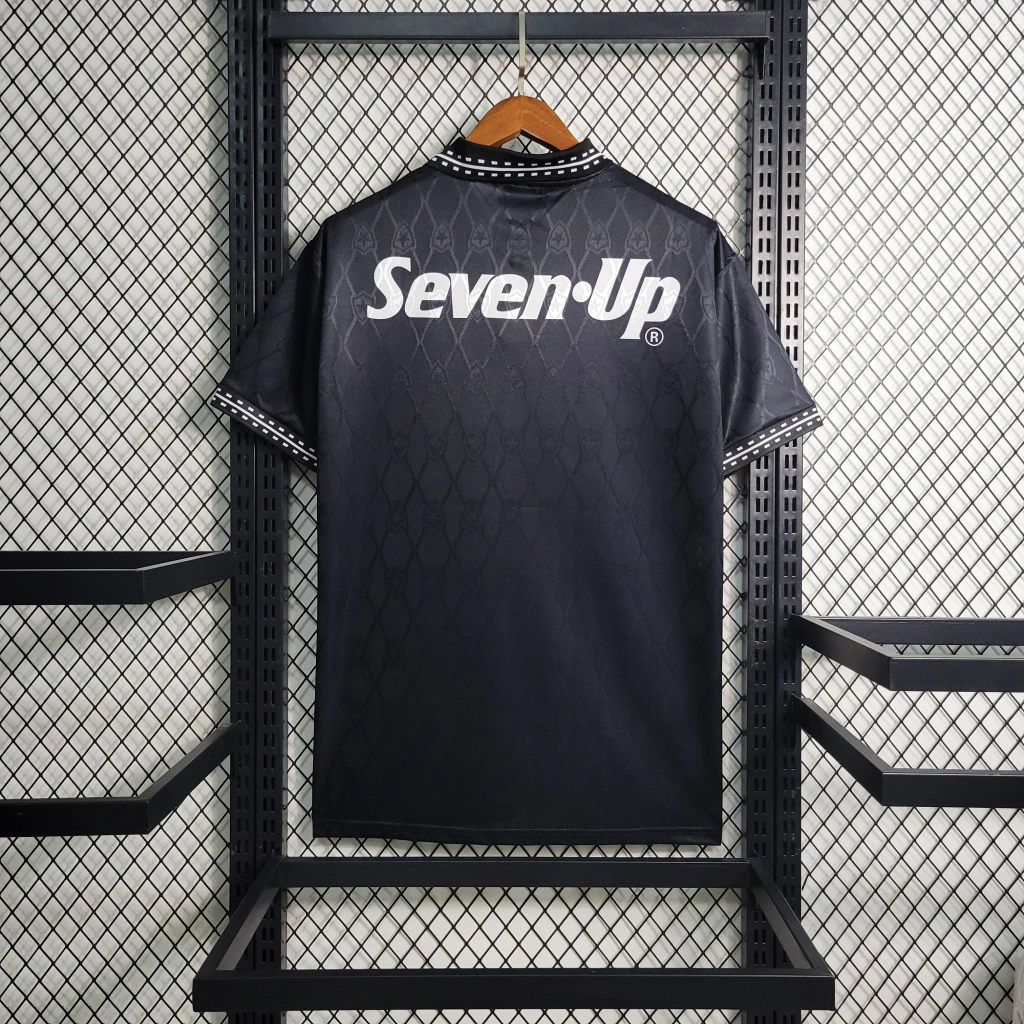 Camisa Botafogo Third 1995/96 - Retrô Finta Masculino - Preto