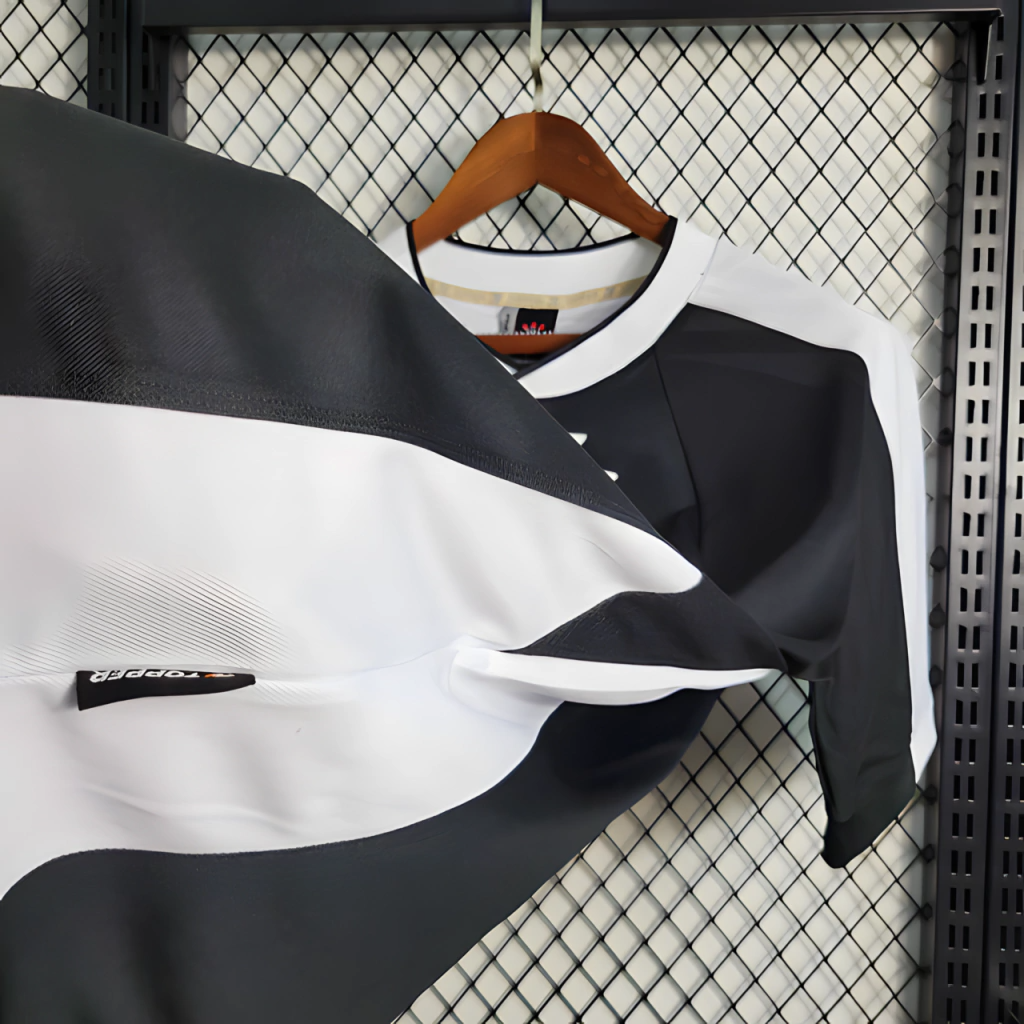 Camisa Corinthians Away Mundial 2000/01 - Retrô Topper Masculino - Preto