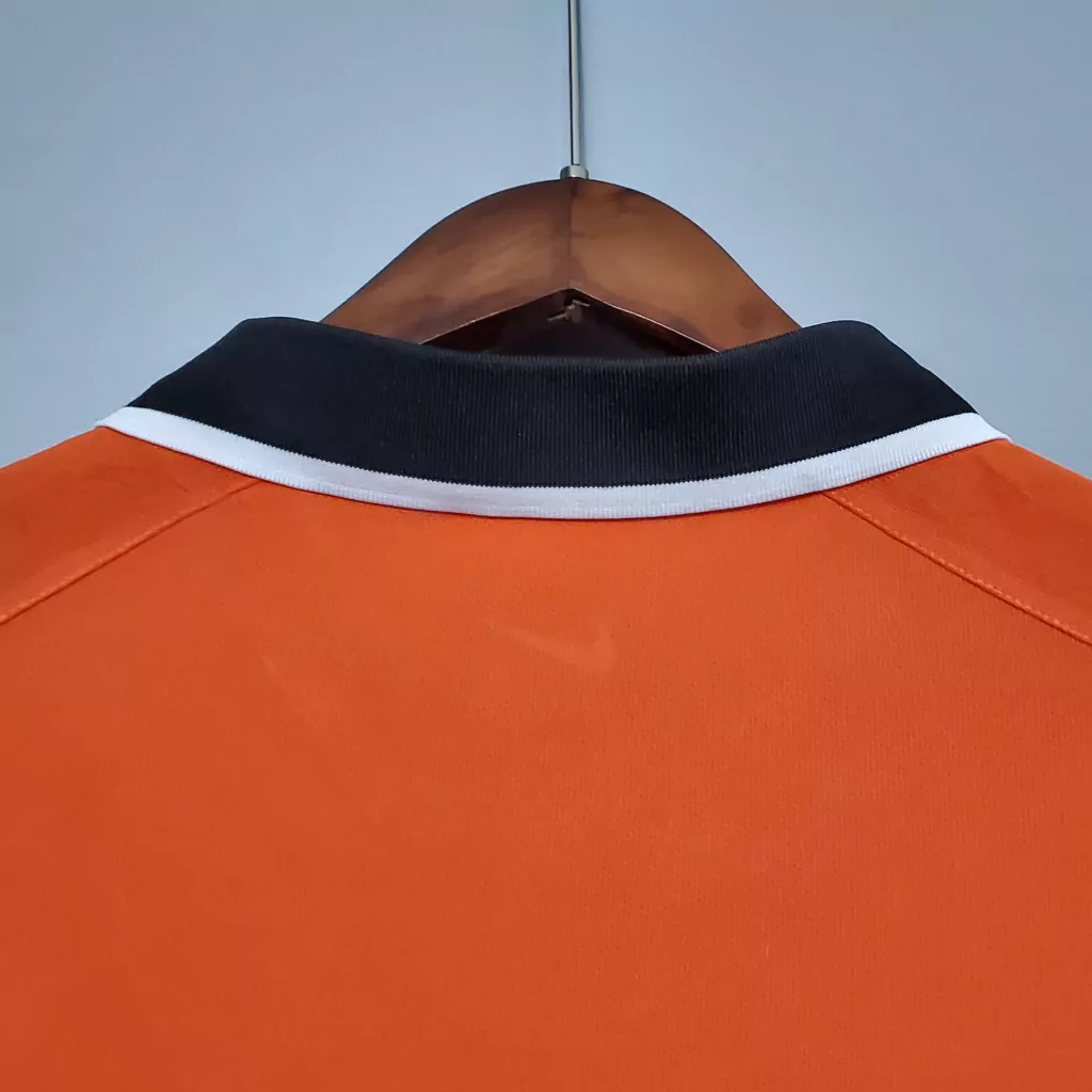Camisa Holanda Home 1998 - Retrô Nike Masculino - Laranja