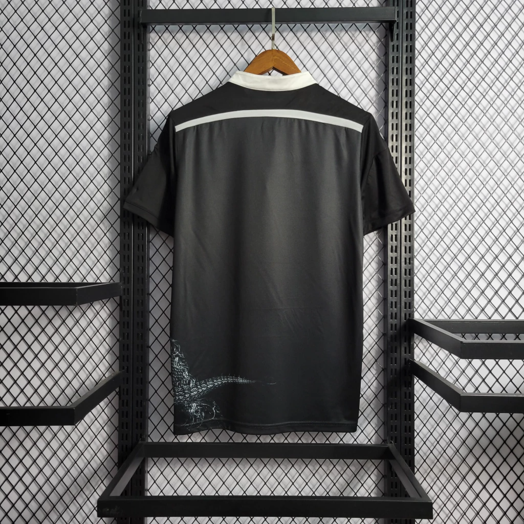 Camisa Real Madrid Third 2014/15 - Retrô Adidas Masculina - Preta