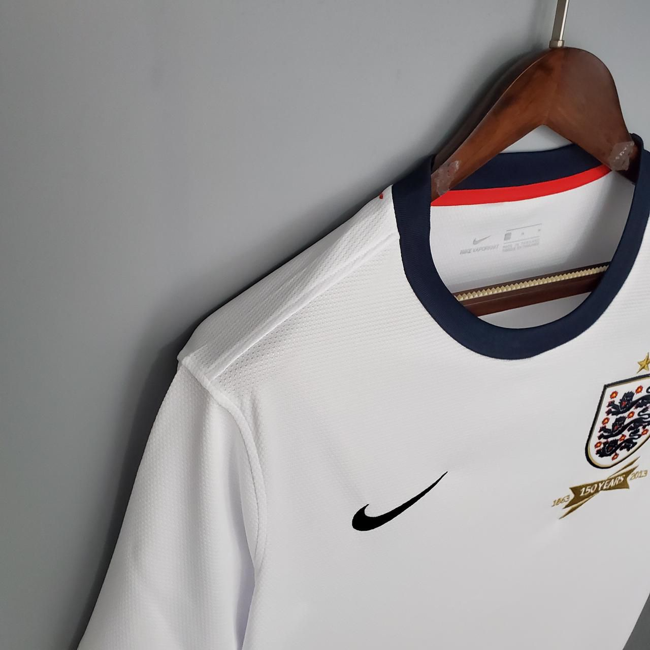Camisa Inglaterra Home 2013 - Retrô Nike Masculino - Branco