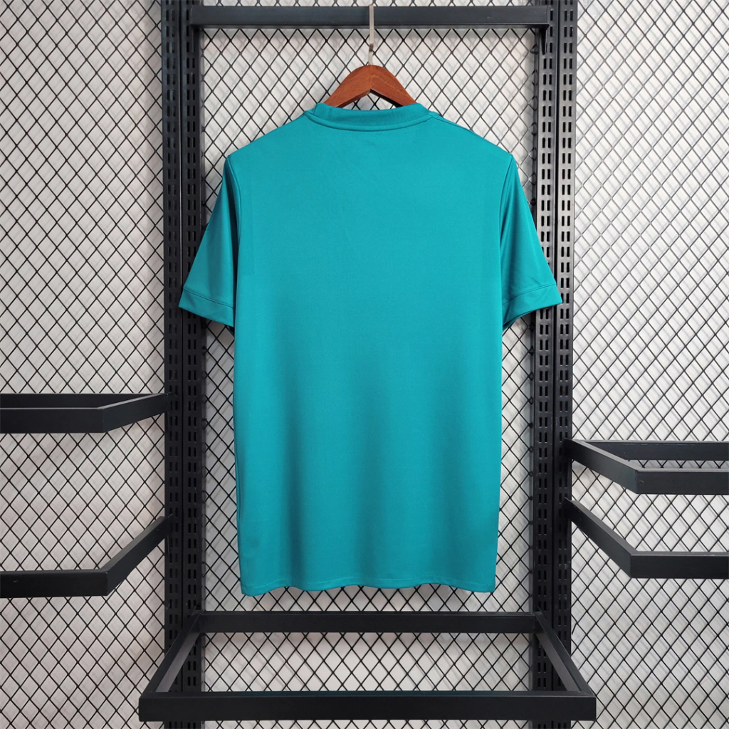 Camisa Real Madrid Third 2017/18 - Retrô Adidas Masculina - Azul
