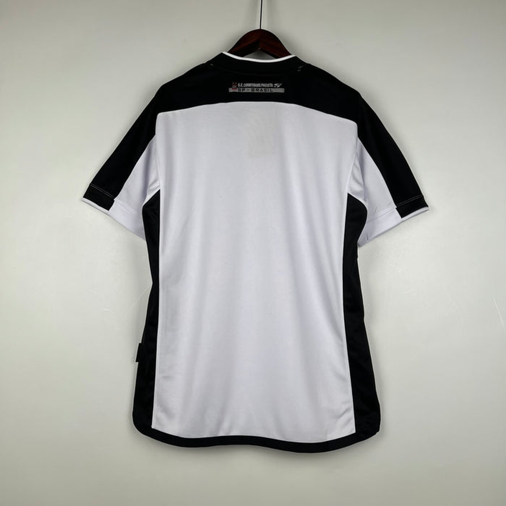 Camisa Corinthians Home Mundial 2000/01 - Retrô Topper Masculino - Branco