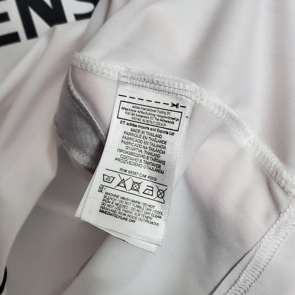 Camisa Real Madrid Home 2006/07 - Retrô Adidas Masculina - Branca