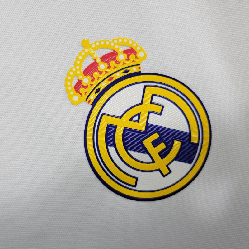 Camisa Real Madrid Home 2016/17 - Retrô Adidas Masculina - Branca