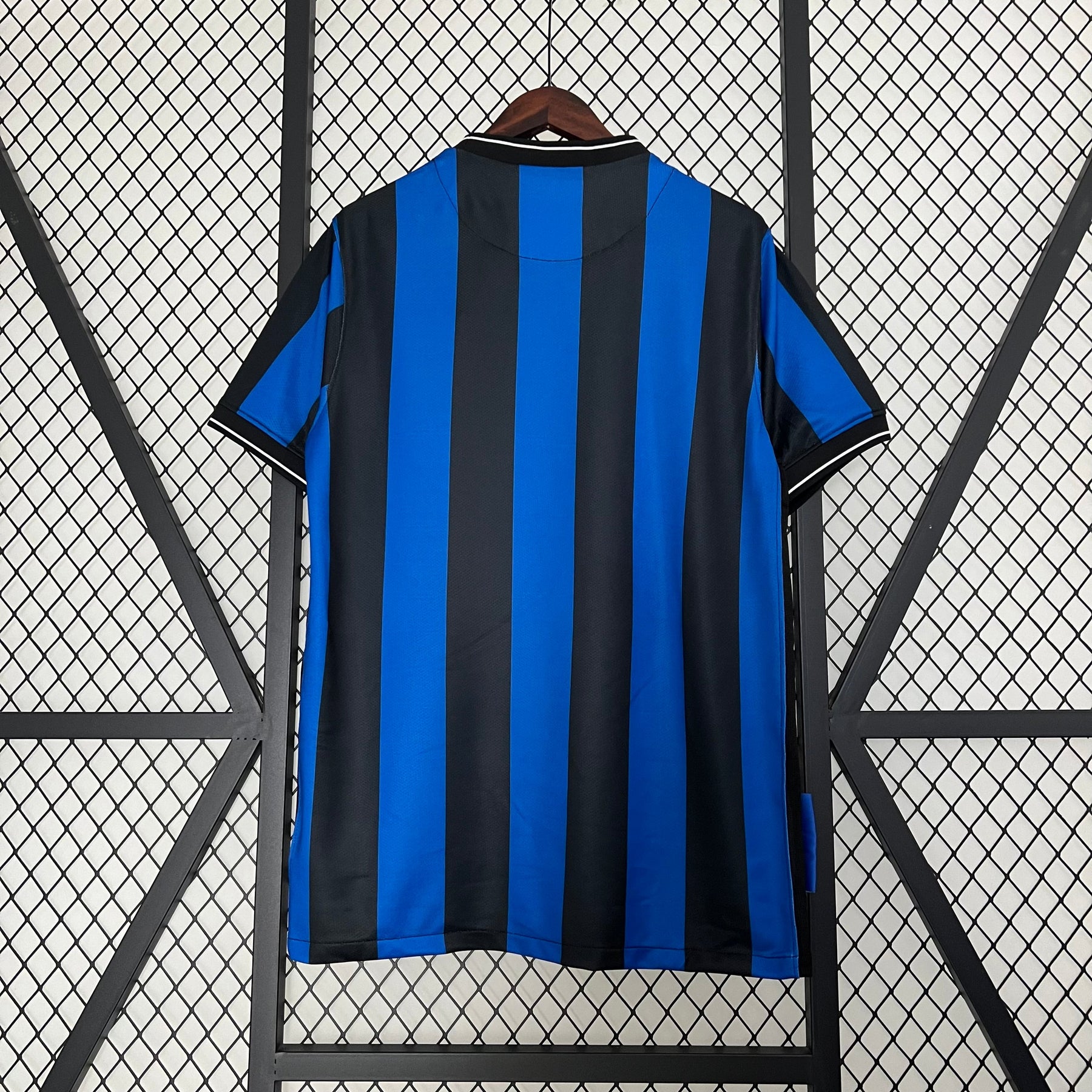 Camisa Inter de Milão Home 2009/10 - Retrô Nike Masculino - Azul e Preto