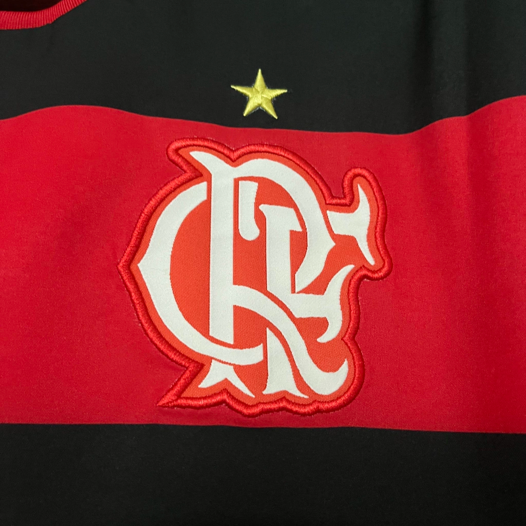 Camisa Flamengo Third 2005/06 - Retrô Nike Masculino - Preto e Vermelho