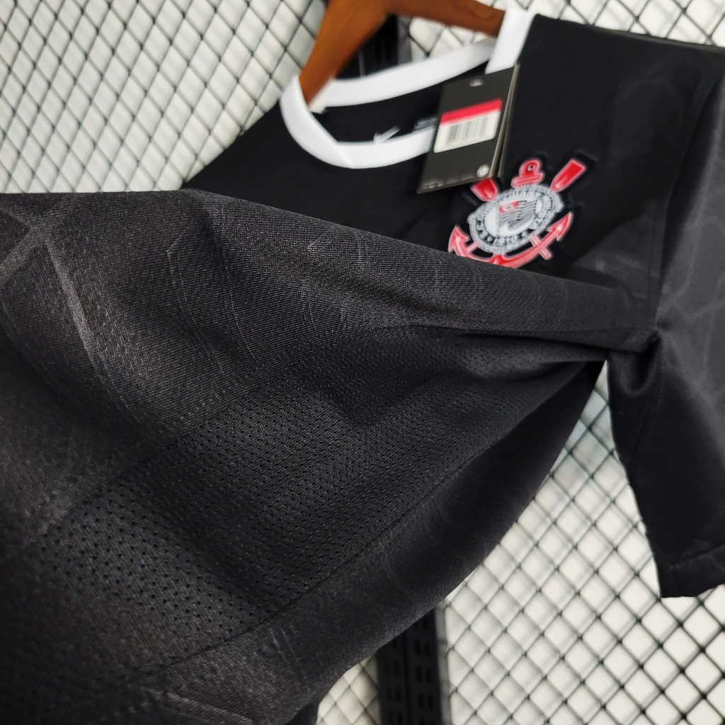 Camisa Corinthians Away 2012/13 - Retrô Nike Masculino - Preto