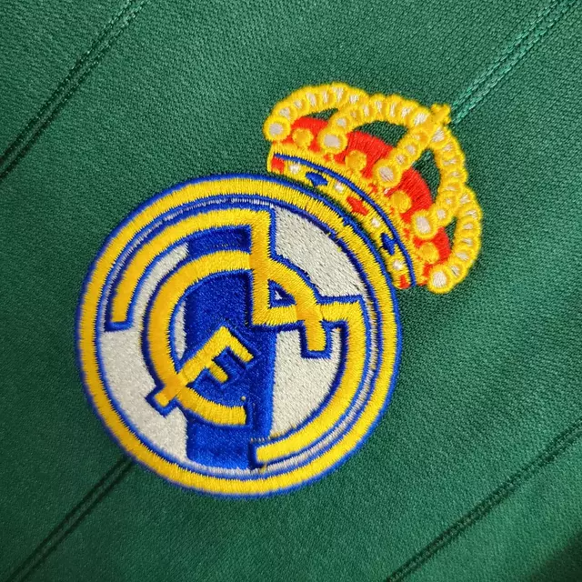 Camisa Real Madrid Thrid 2012/13 Manga Longa - Retrô Adidas Masculina - Verde