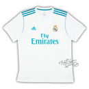 Camisa Real Madrid I 2017/18 - Retrô Adidas