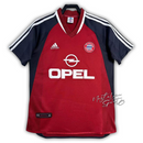 Camisa Bayern de Munique I 2001/02 - Retrô Adidas