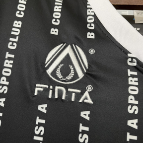 Camisa Corinthians Away 1994/95 - Retrô Finta Masculino - Preto e Branco