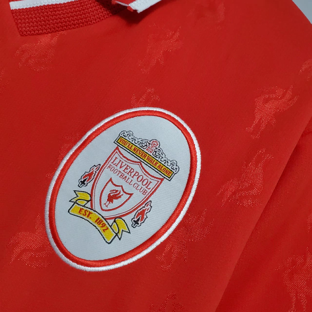 Camisa Liverpool I 1996/97 - Retrô Reebok