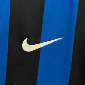 Camisa Inter de Milão Home 2009/10 - Retrô Nike Masculino - Azul e Preto