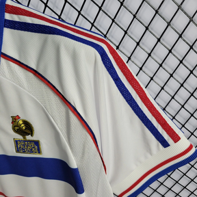Camisa França Away 1998 - Retrô Adidas Masculino - Branco