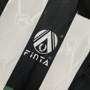 Camisa Botafogo Home 1995/96 - Retrô Finta Masculino - Preto e Branco