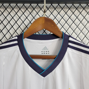 Camisa Real Madrid Home 2012/13 Manga Longa - Retrô Adidas Masculina - Branca