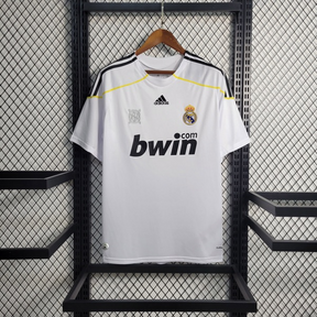 Camisa Real Madrid Home 2009/10 - Retrô Adidas Masculina - Branca