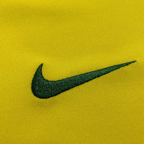 Camisa Brasil Home 2002 - Retrô Nike Masculino - Amarelo