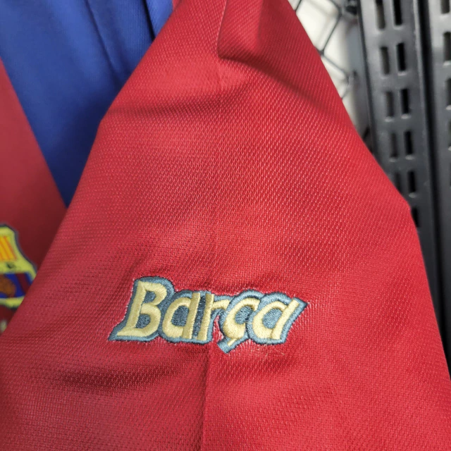 Camisa Barcelona I 1998/99 - Retrô Nike