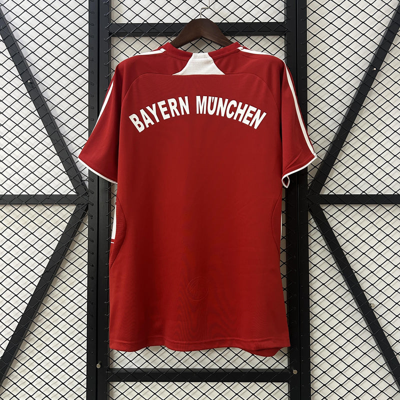Camisa Bayern de Munique I 2007/08 - Retrô Adidas