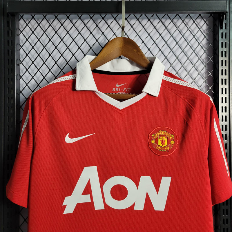 Camisa Manchester United I 2010/11 - Retrô Nike