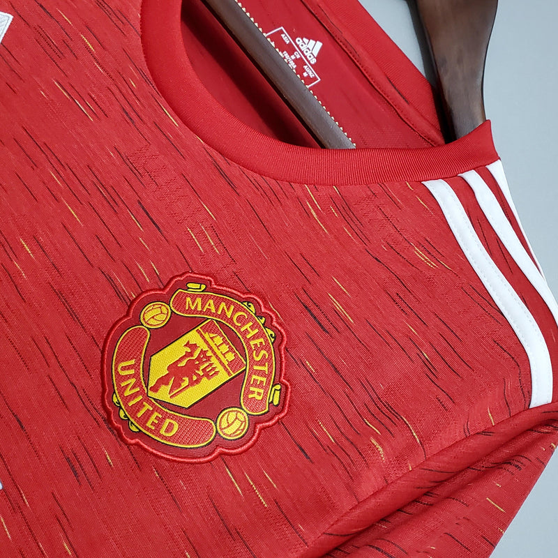 Camisa Manchester United I 2020/21 - Retrô Adidas
