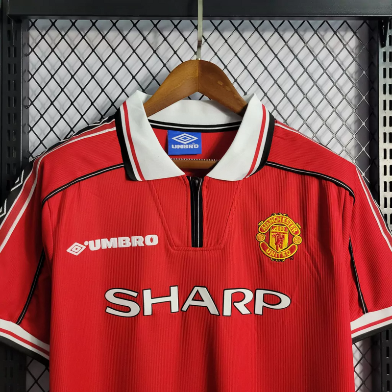 Camisa Manchester United I 1998/99 - Retrô Umbro