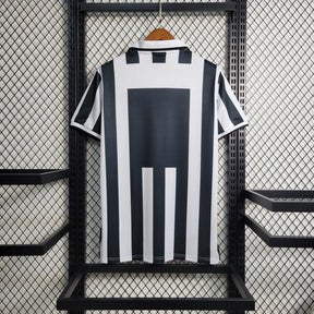 Camisa Juventus Home 1996/97 - Retrô Kappa Masculino - Preto e Branco